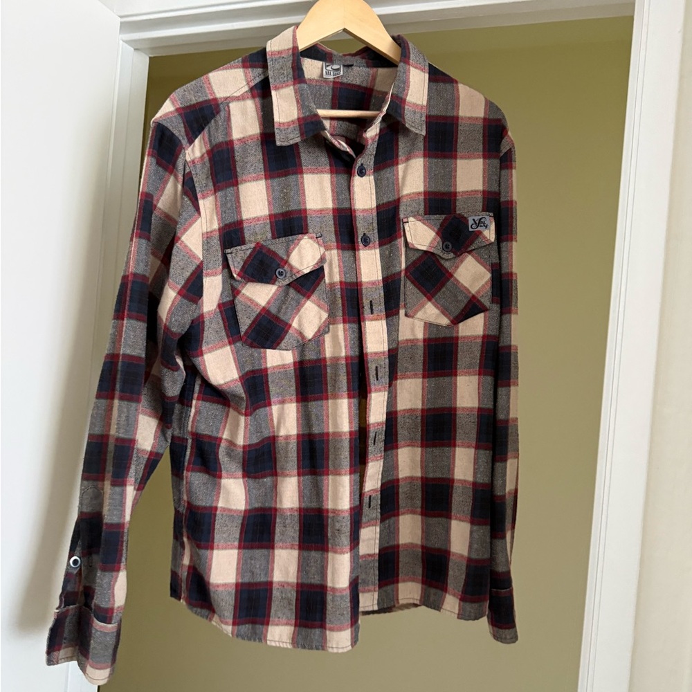 Val Surf Button-Down Flannel